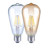 Westgate ST19-FLA-5W-27K-D-CL 5W LED Filament A19 Bulb Clear Glass Finish - 120V