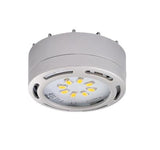 Westgate LED-PL1NKL 4W Led Puck Plastic Brushed Light Nickle Finish 120V