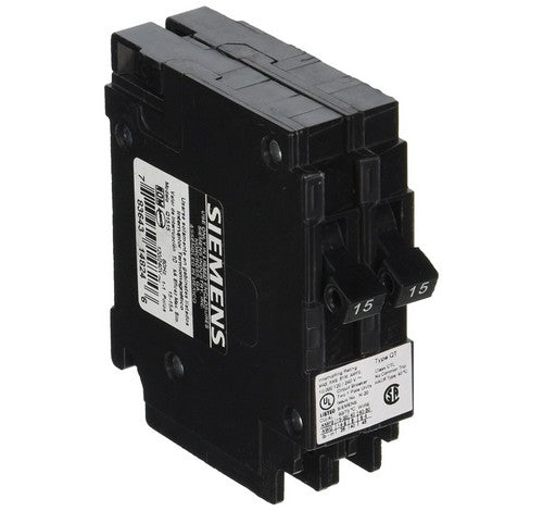 Siemens Q1515 Two 15-Amp Single Pole Standard Breaker 120V - BuyRite Electric
