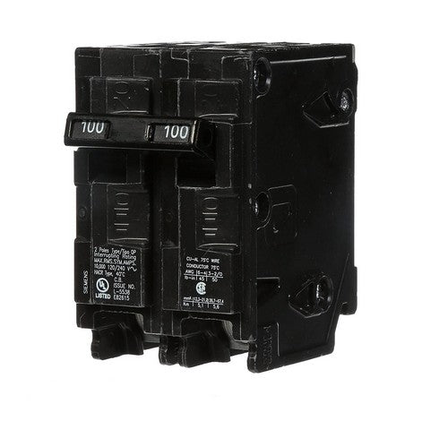 Siemens Q2100 100-Amp Two Pole Type QP Circuit Breaker - BuyRite Electric