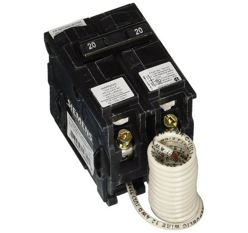 Siemens QG220 20-Amp Two Pole BG Switch Neutral Breaker - BuyRite Electric