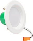 Westgate Lighting RDL4-BF-MCT5, 4 Inch 8W 650Lm Recess Trim 2700K/3000K/3500K/4000K/5000K Baffle Energy Star JA8