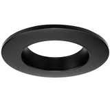 ELCO Lighting RMLD4B 4 Inch Cover Plate Color Trims Black Finish