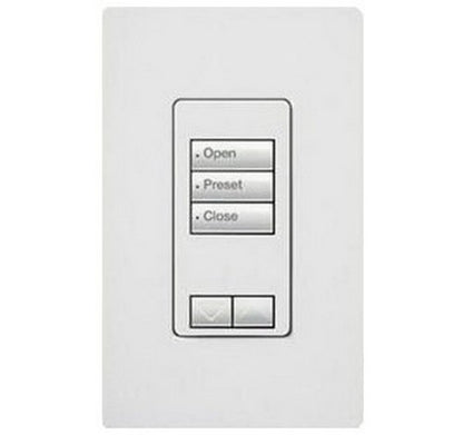 Lutron RRD-W3BRL Series RadioRA® 2 Maestro® Wall-Mount with Raise/Lower Keypad 120 VAC