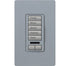Lutron RRD-W5BRLIR-BG RadioRA 2 Wall-Mount Designer Keypad Bluestone 120V - BuyRite Electric
