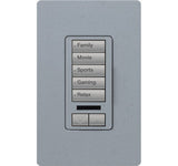 Lutron RRD-W5BRLIR Series RadioRA® 2 Maestro® Wall-Mount Designer Keypad 120 VAC