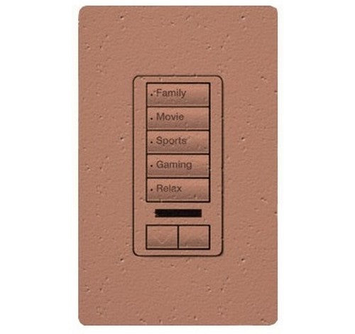 Lutron RRD-W5BRLIR Series RadioRA® 2 Maestro® Wall-Mount Designer Keypad 120 VAC