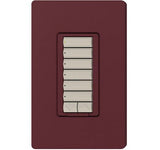 Lutron RRD-W6BRL Series RadioRA® 2 Maestro® 0.5 Amp Designer Keypad Dimmer On/Off Operation Mode 120 VAC