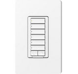 Lutron RRD-W6BRL Series RadioRA® 2 Maestro® 0.5 Amp Designer Keypad Dimmer On/Off Operation Mode 120 VAC