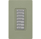 Lutron RRD-W7B-GB RadioRA 2 Maestro 7 Buttons Wall-Mount Green Briar Keypad 120V