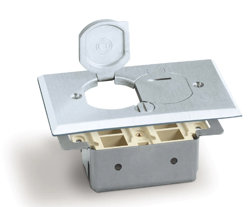 Lew Electric RRP-2-LR-T-A Quick Install Floor Plate Without Box ...
