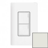 Lutron RRST-W2B-LG Lutron RadioRA 3 Sunnata Keypad - 2 Button - Lunar Gray Finish