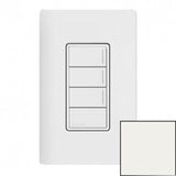 Lutron RRST-W3RL-GL Lutron RadioRA 3 Sunnata Keypad - 3 Button w/ Raise-Lower - Glacier White Finish