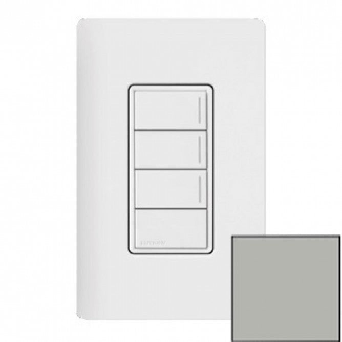 Lutron RRST-W3RL-PB Lutron RadioRA 3 Sunnata Keypad - 3 Button w/ Raise-Lower - Pebble Finish