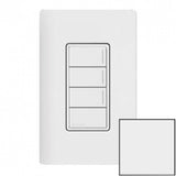 Lutron RRST-W3RL-SW Lutron RadioRA 3 Sunnata Keypad - 3 Button w/ Raise-Lower - Snow White Finish