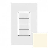 Lutron RRST-W4B-BI Lutron RadioRA 3 Sunnata Keypad - 4 Button - Biscuit Finish