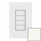 Lutron RRST-W4B-BW Lutron RadioRA 3 Sunnata Keypad - 4 Button - Brilliant White Finish