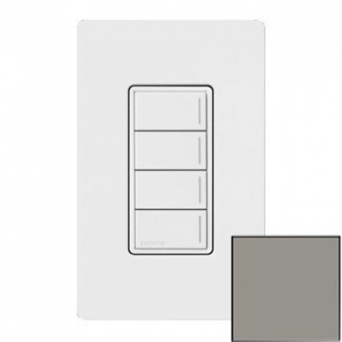 Lutron RRST-W4B-CS Lutron RadioRA 3 Sunnata Keypad - 4 Button - Cobblestone Finish