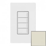 Lutron RRST-W4B-PM Lutron RadioRA 3 Sunnata Keypad - 4 Button - Pumice Finish