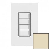 Lutron RRST-W4B-SD Lutron RadioRA 3 Sunnata Keypad - 4 Button - Sand Finish