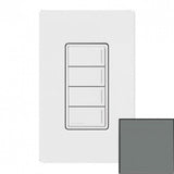 Lutron RRST-W4B-SL Lutron RadioRA 3 Sunnata Keypad - 4 Button - Slate Finish