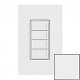 Lutron RRST-W4B-SW Lutron RadioRA 3 Sunnata Keypad - 4 Button - Snow White Finish