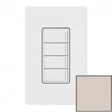 Lutron RRST-W4B-TP Lutron RadioRA 3 Sunnata Keypad - 4 Button - Taupe Finish