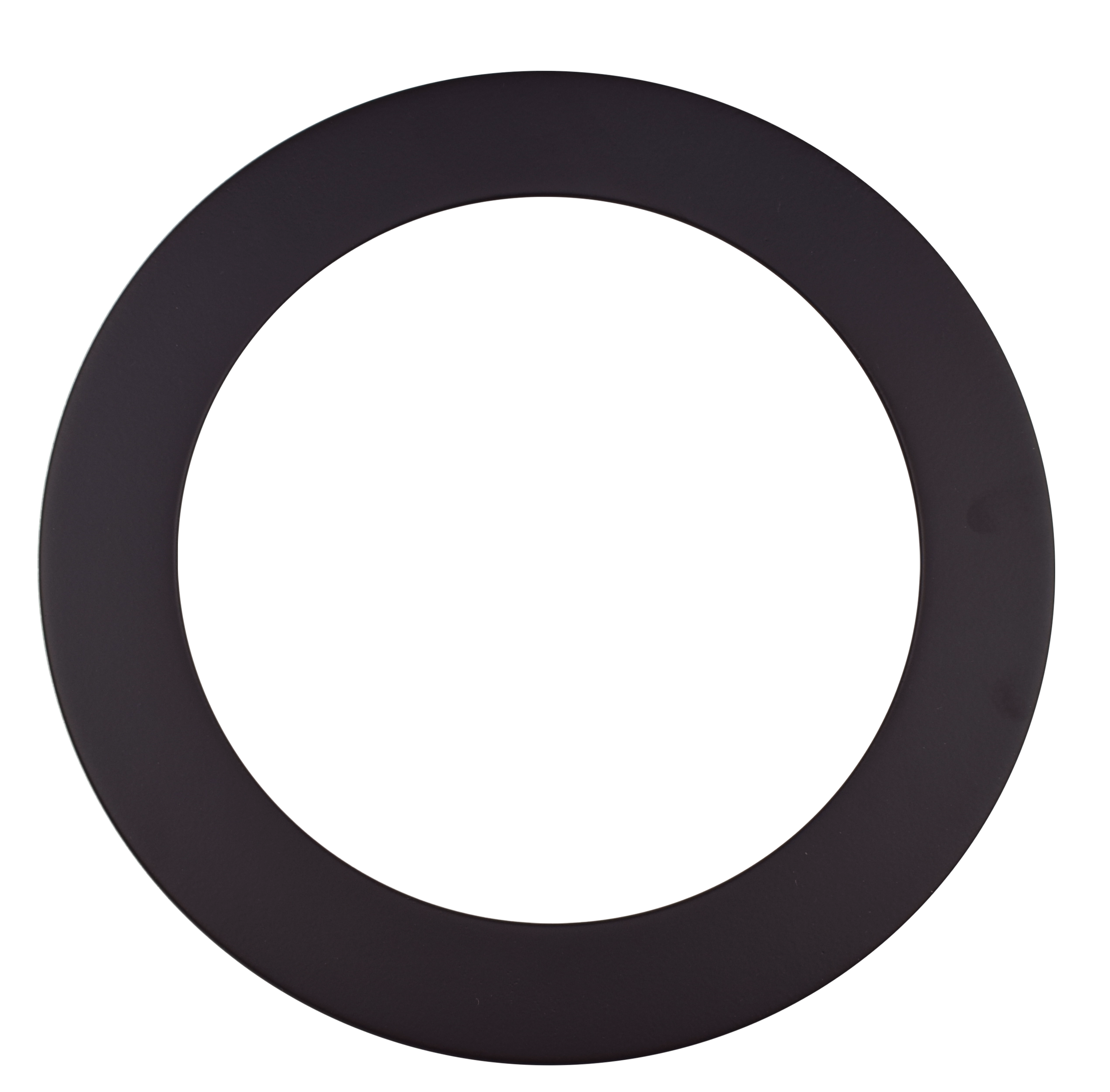 Westgate RSL6-TRM-BK LED 6 Inch Ultra Slim Round Recessed Light Clip on Trim Black Finish