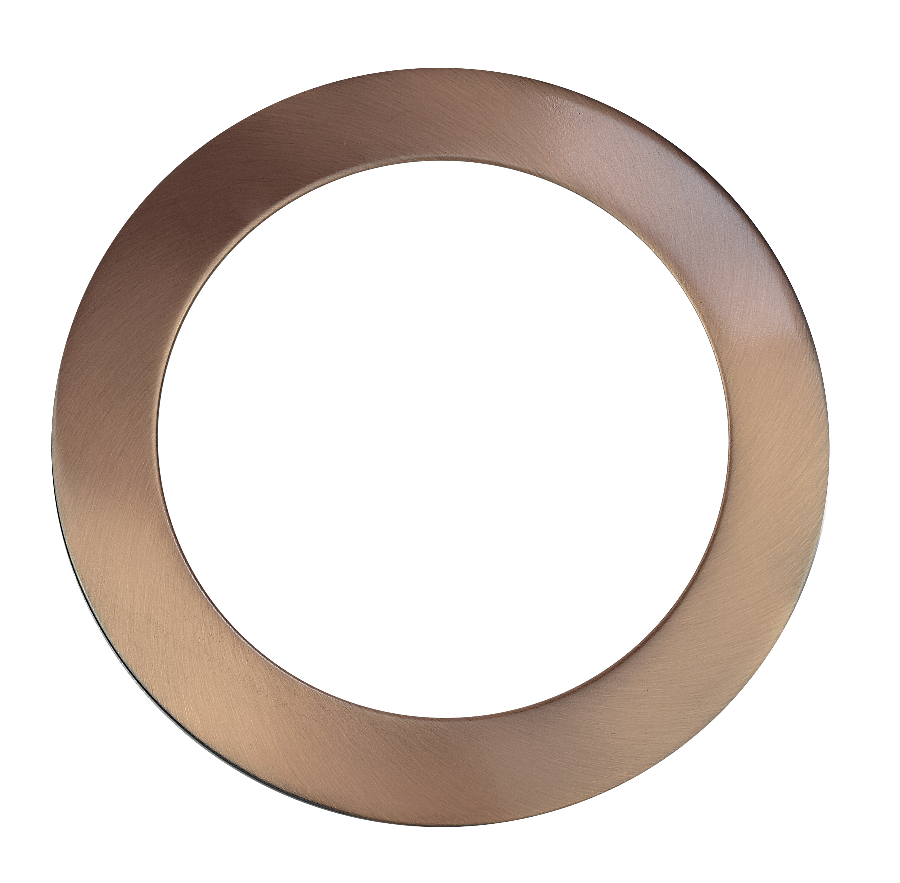 Westgate RSL6-TRM-CU LED 6 Inch Ultra Slim Round Recessed Light Clip on Trim Copper Finish