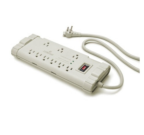 Leviton S2000-PS 15A Office grade surge strip with ABS plastic enclosure And 6 ft cord with 5-15Pplug 120V AC