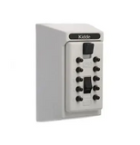 Kidde S5 Key Safe Storage Original Permanent, 5 Key Holder Push White