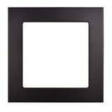 Westgate PL12S-TRM-BK PL12S Series Square Replacement Color Trim Black Finish