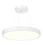 Westgate Lighting SCR-24D-MCTP-D 24 Inch LED Architectural Round Suspended Down Light, Lumens 60 LM/W, Multi-Color Temperature