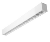 Westgate Lighting SCX-3FT-30W-MCT4-D-LUV-WH LED 2-3/4" Superior Architectural Seamless Linear Lights W/ White Louver Lens, Multi-Color Temperature, Wattage 30W, White Finish