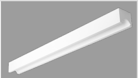 Westgate Lighting SCX4-8FT-80W-MCT-D-IDL 8ft LED Superior Architectural Indirect Linear Light, Wattage 80W, Multi-Color Temperature, White Finish