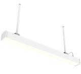 Westgate Lighting SCX4-IP66-SUS-4FT-40-80W-MCTP 4Ft IP66 Wet Location Superior Architectural Linear Suspended Lights, 40W/60W/80W, Multi Color Temperature 3500K/4000K/5000K