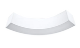 Westgate Lighting SCXC-Q24-10W-MCT4 24" SCX Series Quarter of LED Circle, Multi-Color Temperature, White Finish