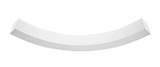 Westgate Lighting SCXC-Q48-25W-MCT4 48" SCX Series Quarter of LED Circle, Multi-Color Temperature, White Finish