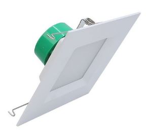 Westgate Lighting SDL6-MCT5 LED 6 Inch 15W Smooth Square Trims Recessed Light