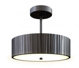 Alora Lighting SF361212UB LED Kensington 30W Semi Flush Mount Ceiling Light Urban Bronze Finish