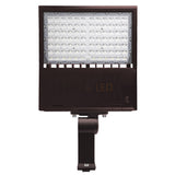 EnvisionLED LED-ARL2-3P100W-TRI-BZ-SFA-UNV LED Area light 3CCT + 3Power Selectable, Slip Fitter and Straight Arm Bronze Finish