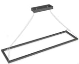 Westgate Lighting SFL-4FT-60W-MCTP-BK Power & CCT-Adjustable Led Suspended Frame Fixtures 1X4 TU - LED Commercial Lighting, 120~277V, Black Finish