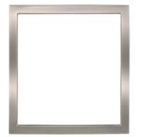 EnvisionLED SLDSKSQ-5-TRIM-BNI 5 Inches Square Slimline Disk Trims Brushed Nickel Finish