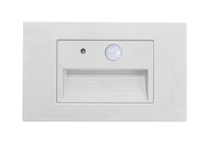 Westgate Lighting SLE-A-12V-MCT-PIR-WH Integrated Step Light with PIR Motion Sensor & Photocell, Multi-Color Temperature White Finish