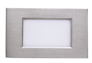 Westgate Lighting SLE-F-12V-MCT-BN Model F - Selectable CCT LED Integrated Step Lights, Wattage 3.5W, Color Temperature 30K/40K/50K, Brushed Nickel Finish