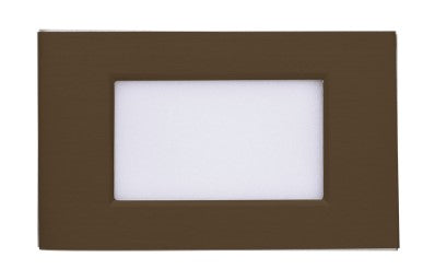 Westgate Lighting SLE-F-12V-MCT-ORB Model F - Selectable CCT LED Integrated Step Lights, 3.5W, 30K/40K/50K, Oil-Rubbed Bronze Finish