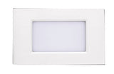 Westgate Lighting SLE-F-12V-MCT-WH Model F - Selectable CCT LED Integrated Step Lights, 3.5W, 30K/40K/50K, White Finish