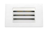 Westgate SLE-LH-12V-MCT-WH Model-LH LED Integrated Step Light Horizontal Louver, Multi-Color Temperature, Wattage 5w, White Finish