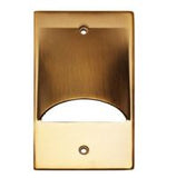 Westgate SLT-S-AZ LED Step Light Face Plate Precision Cast Aluminum Scoop Antique Bronze Finish