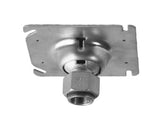 Westgate SPS-75 Manufacturing 4 Inch Square Swivel Cover 3/4 Inch Hub With 1/2 Inch Reducing Bushing